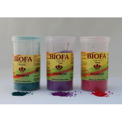 Pigments naturels et oxydes